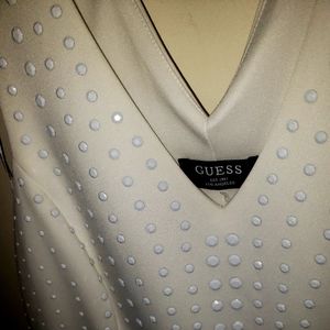 GUESS? Bodycon Cutout Studded Dress 14